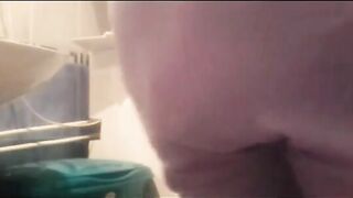 Girl shitting on her white panty