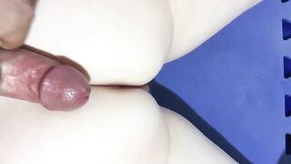 Hot poop rewarded with cum