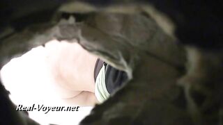 Grey Hair Granny Caught Pissing