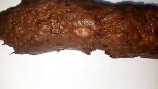 Gorgeous thick ass lady and hard poop