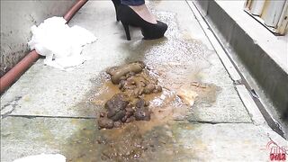 Japanese diarrhea shit outdoor