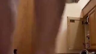 Stunning thick booty and heavy load