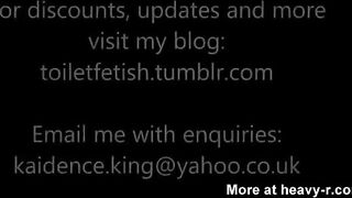 Kaidence shits juicy load