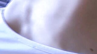 Skinny girlfriend getting drilled from behind