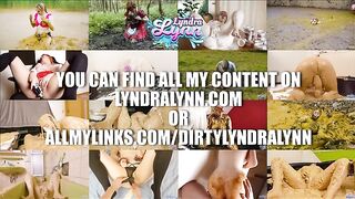 Huge dildo and messy shit play