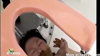 Human toilet and shitty play