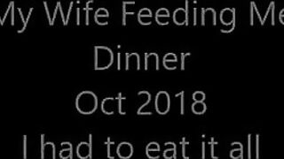 Gorgeous wife shitting heavy load on her ass cheeks