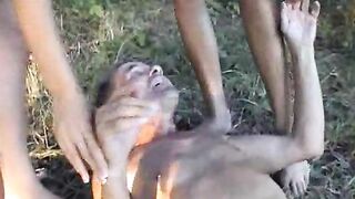 Naughty girls Alice and Liza in scat play