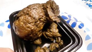 Packed lunch dookie closeup