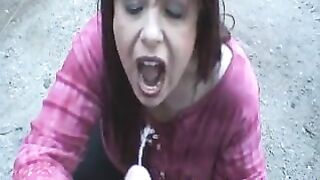 Parking Lot Piss Drinking Play