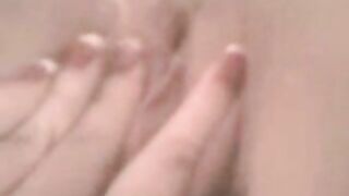 Pussy fingering and pee