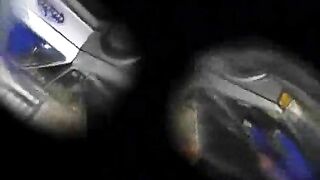 Lovely huge boobies blonde babe piss fucked threesome