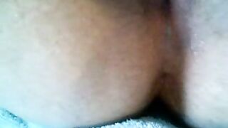 Messy poop on the towel