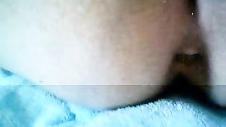 Messy poop on the towel