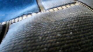 Blonde milf poops hot load