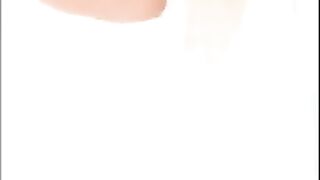 Kinky babe teasing and pooping with tooth brush