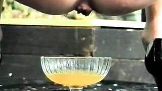 Scat girl Mareike dildo fucking