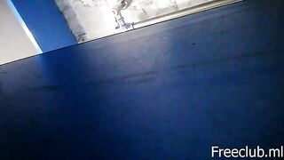 Thai girl don't clean her asshole while shitting