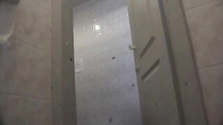 Granny pissing and pooping