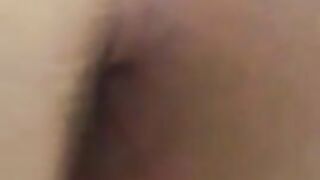 Wet and pooping asshole