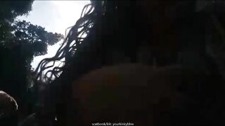 BBW with fat pussy pissing and pooping