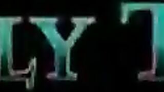 Blond lovely girl jean pooping