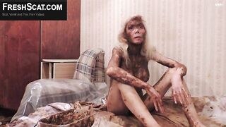 Classic hot blonde scat Fuck