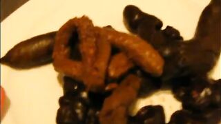 Creamy big shit for meal