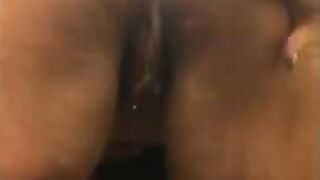 Daddy back door spreads Closeup