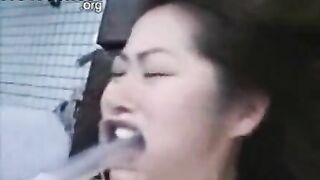 Everything this Asian shits out comes right back in mouth