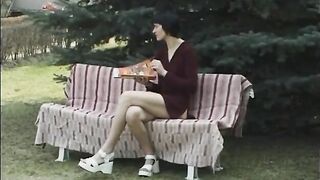 Hungarian Skinny Girl Loves Cock & Shit