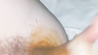 Large Scat Dildo Play