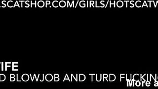 Nasty lady in stockings showing her hot shit