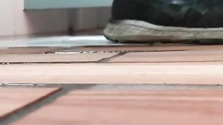 Amateur teeny girl dropping shit