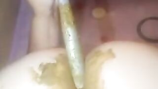 Nasty slutty lady and hot shit