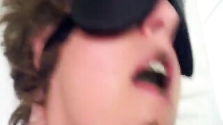 New American MILF Scat Slave Closeup