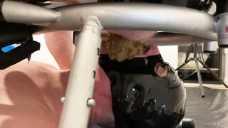 Old Fag Being Fed With Shit