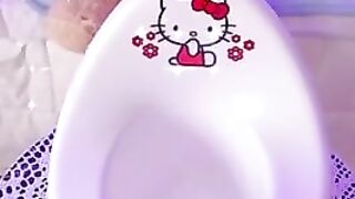 Piss and poop in potty