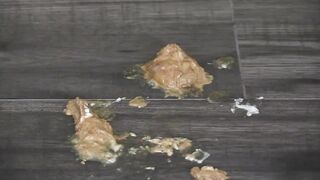 Playing with a homemade butt plug