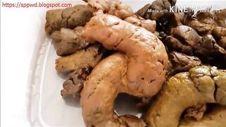 Preparing meal for the whole weekend