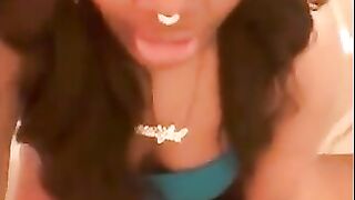 Pretty Ebony Shitting On Toilet POV