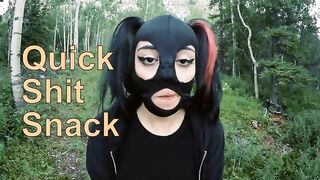 Quick Shit Snack In The Forest
