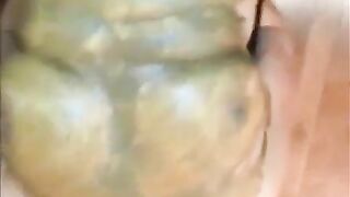 Nice dirty lady taking hard scat fuck