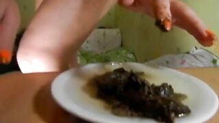 Sexy and Dirty Barbara smelling shit