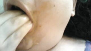 Shit Eating Mexican Woman