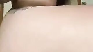 Tattooed slut ass toying and spanking