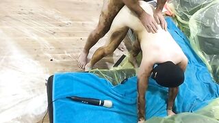 Slut get scat covered, fucking and cum