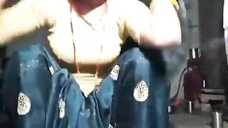 Indian lady and hot shit