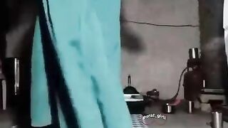 Indian lady and hot shit