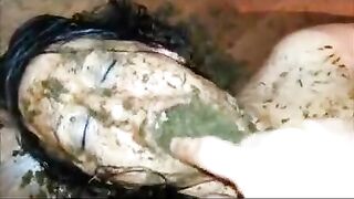 Special shit eating and pussy stuffing-show